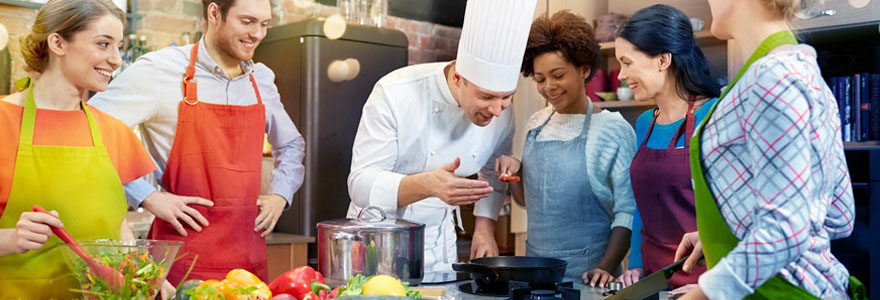 Cours de cuisine en compagnie d'un chef